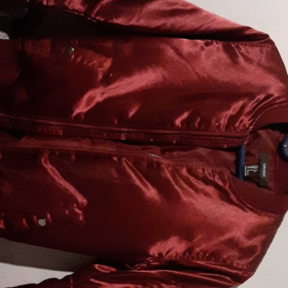 Silky bomber jacket